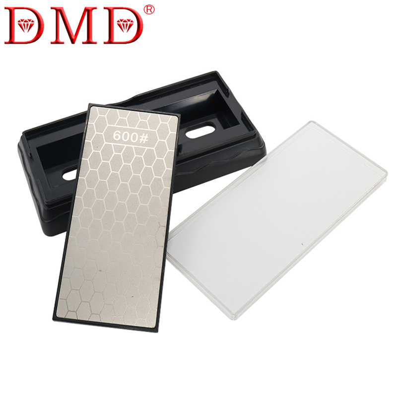 DMD double-sided diamond sharpening stone 2 side 400/1000 400/1200 600/1200 honeycomb type kitchen knife oil stone h3