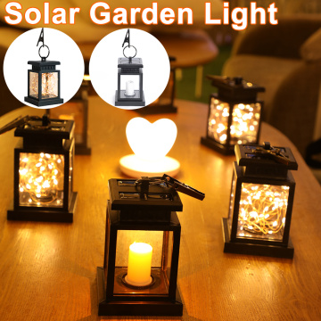 Outdoor Hanging Solar Powered LED Lantern Waterproof Garden Light with Clip Decoration Lawn Landscape Lamp Warm White 1/2/4 Pack
