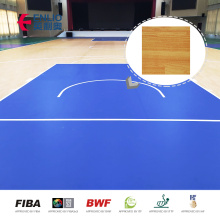 FIBA Approved Indoor Sport Flooring Professional PVC Basketball Sport Flooring