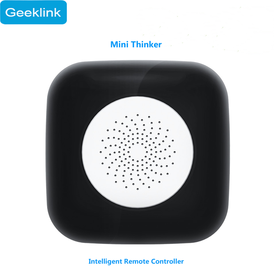 Geeklink Mini Thinker Smart Home Universal Remote Controller, WIFI+ IR+RF Control Center Compatible with Alexa for smart home