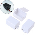 1pc Waterproof Plastic Electronic Enclosure Project Box Black Connector Wire Junction Boxes 65x38x22mm