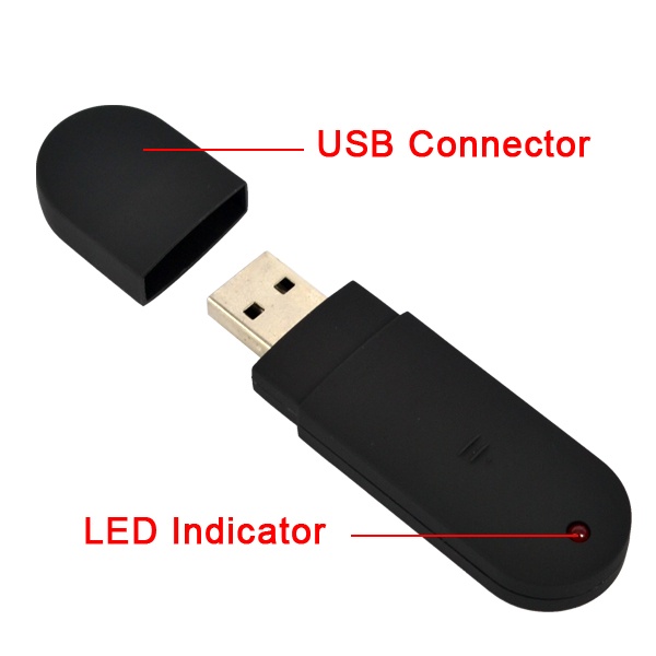 kebidumei USB Wireless Powerpoint Presentation RF Remote Controller PPT Presenter Red Laser Pointer Pen for Desktop Laptop