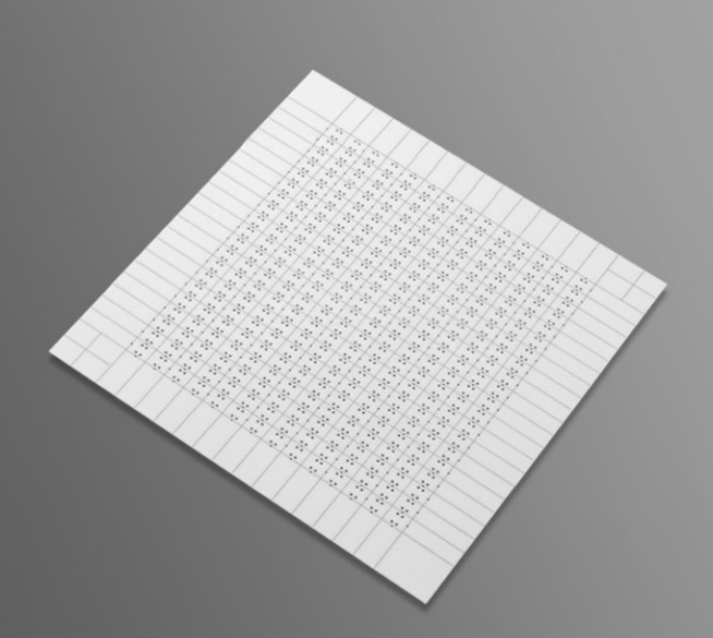 99.6% Alumina Ceramic Substrate Used For Making Chip Resistors