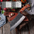 Kitchen Knife Cooking Cleaver Slaughtered Fish Knives Sets Camping Portable Stainless Steel Outdoor Knife Protective Case Cover