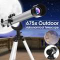 675x Astronomical Refractive Zooming Telescope Sky Monocular With Tripod for Space Celestial Observation Monocular/Binoculars