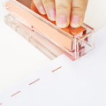 1000pcs Rose Gold Staples Kawaii Stationary Stitching Needle Staples 12# 24/6 Metal Staples Office Binding Supplies Accessories