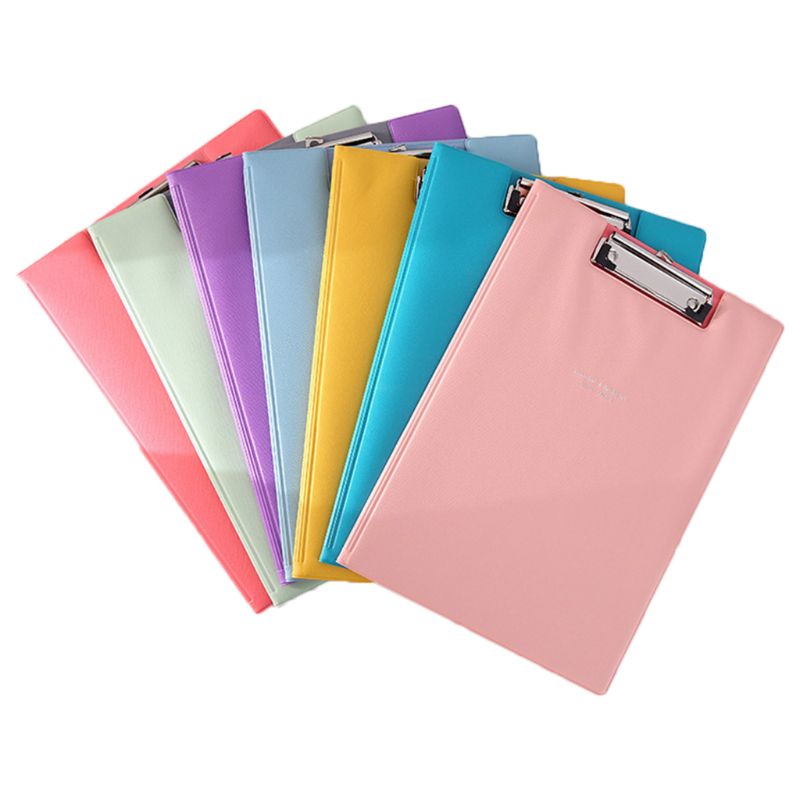 A4 Waterproof Clipboard Writing Pad File Folder Document Holder School Supply