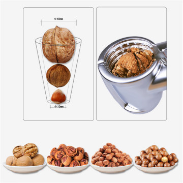Zinc Alloy Nutcracker Sheller Walnut Nut Cracker Quick Walnut Almond Pecan Nutcracker Kitchen Fruit Tool Accessories