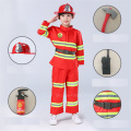 Halloween Carnival Party Fireman Exercise Army Suit Kids Firefighter Uniform Children Sam Role Play Boy Girl Cosplay Costumes