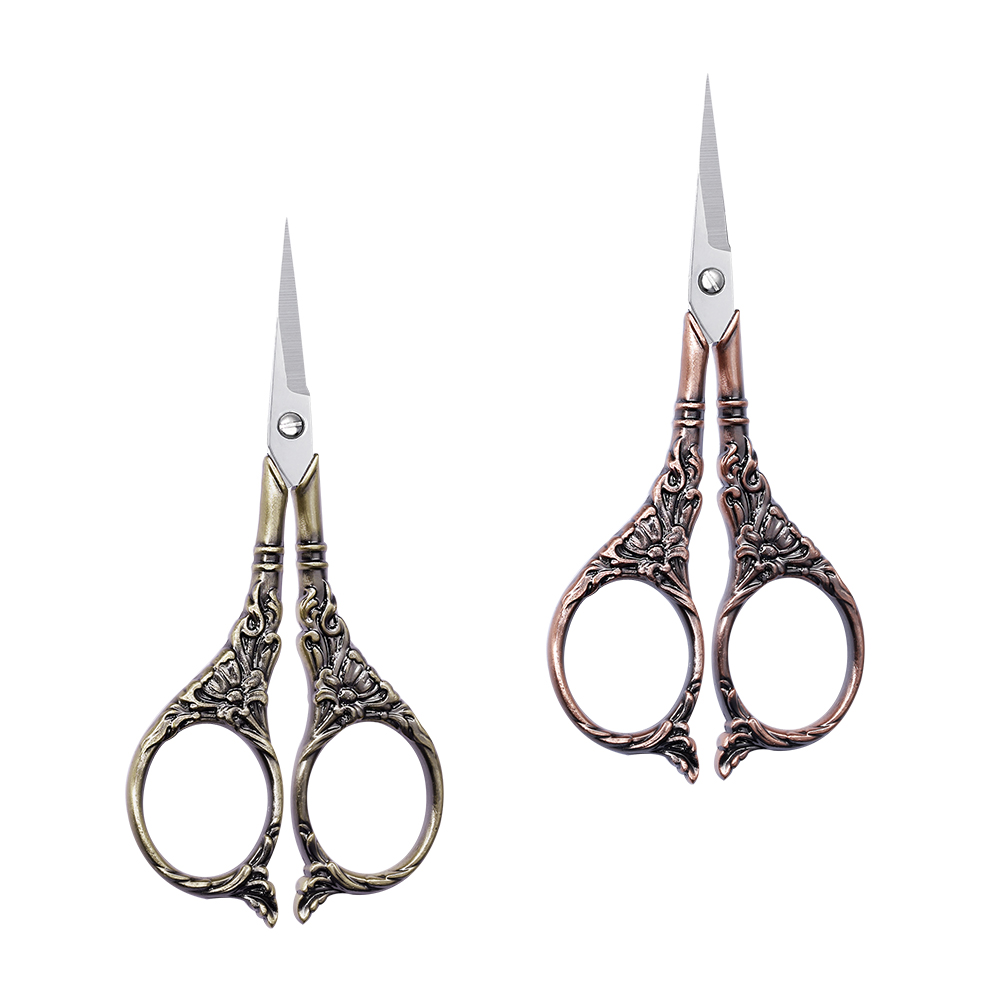 LMDZ High Quality Fancy Design Multi Function Steel Vintage Craft Scissors for Sewing