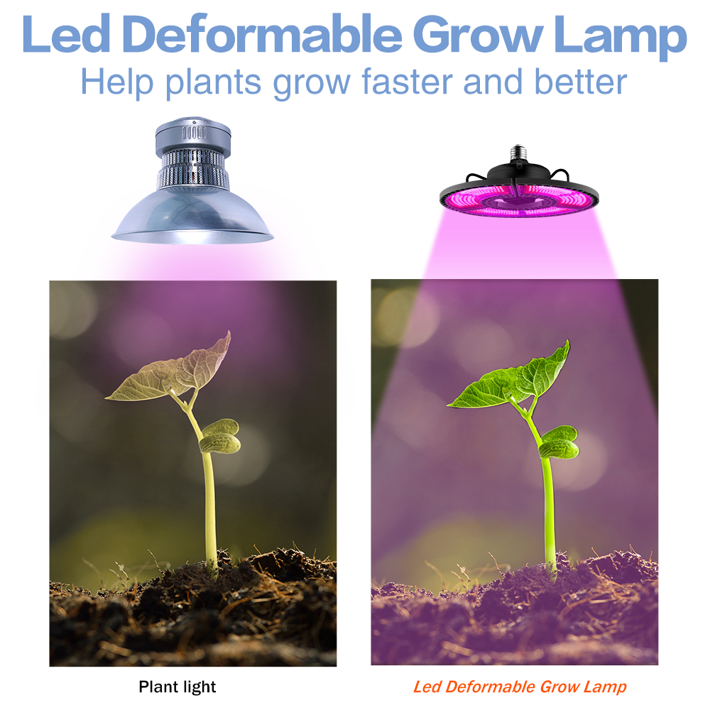 Plants Grow Light 100W 200W 300W 400W Phyto Lamp E27 Full Spectrum LED Seedling Fito Lights LED Flower Seed Growing Tent 220V
