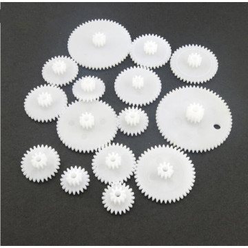 15 pcs/lot Bilayer gears plastic gear transmission gears motor gear for car model