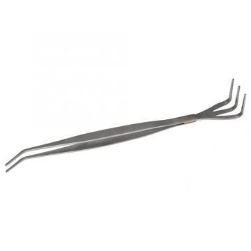 Bonsai Tools Stainess Steel Root Rake 2 in 1 Stainless Steel Gardening Tool Root Rake + Tweezers