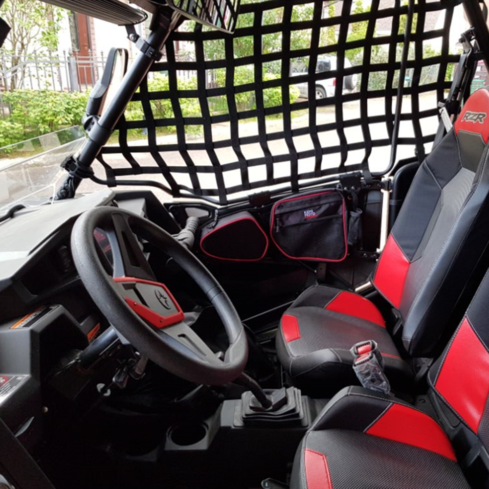 KEMIMOTO Driver Passenger Side Storage Door Bags Left and Right UTV for Polaris RZR XP 1000 EPS SxS 4x4 2019 2020