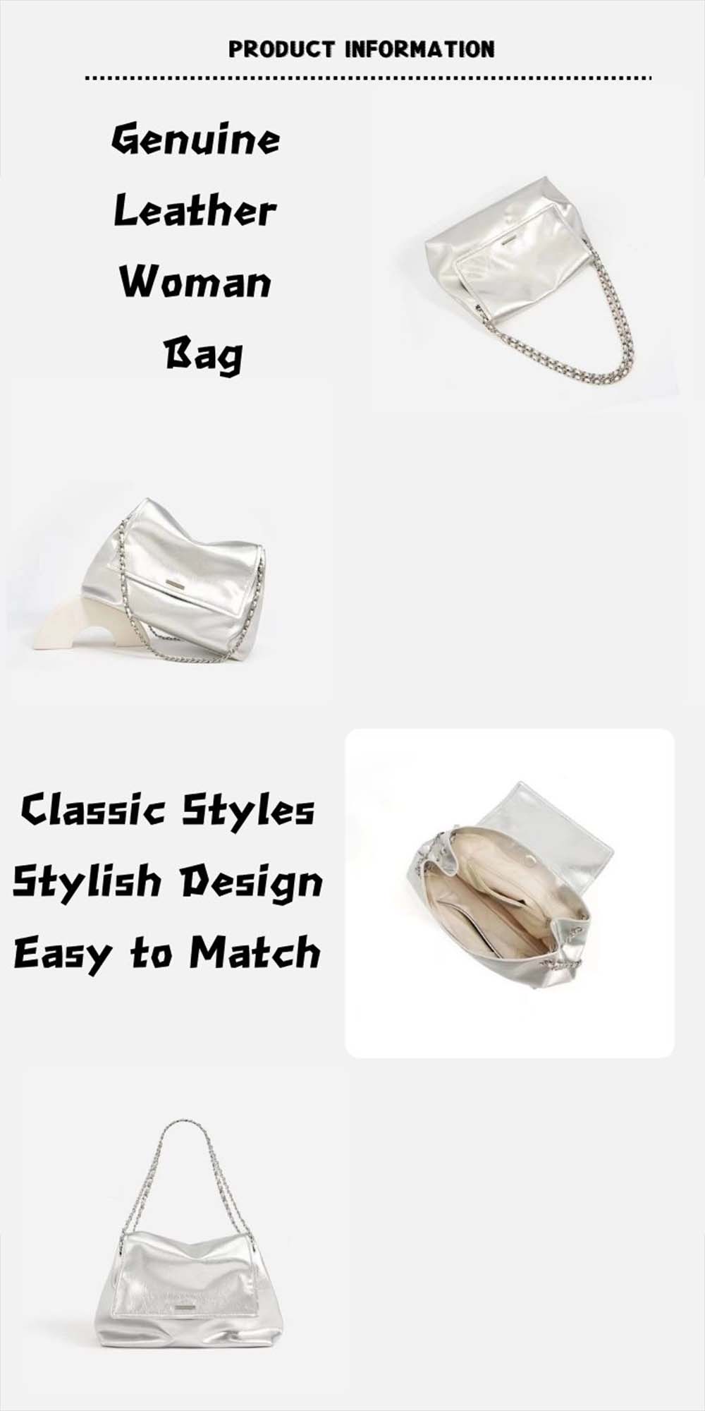 Versatile Leather Shoulder Bag, Perfect for Casual Style