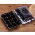 6/12 Components Planter Flower Hydroponic Grow Box Seedling Tray Lids Plastic Moisturizing Nursery Pot Lids Nursery Pots