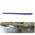 10 Pcs Round Nozzle 1/4PT Flexible Oil Coolant Pipe Hose Blue Orange Cooling Pipe for Engraving Machine Strumen