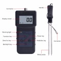 yieryi Grain Moisture Meter Tester For Barley, Corn, Hay, Oats, Rapeseed, Rough Rice, Sorghum, Soybeans, Wheat Flour, Cocoa