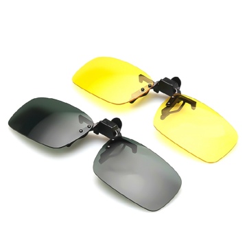 Car Night Driving Glasses Polarized Clip On Sunglasses Night Vision Glasses Anti-glare UVA Driver Glasses Goggles