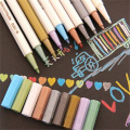 10Pcs/lot Kawaii Crayon Korean Highlighters Marker Pens Office School Supplies 10 Colors