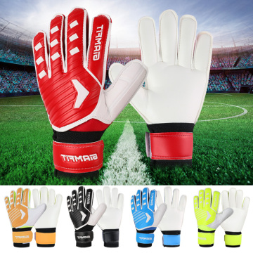 Adults Kids Size Latex Soccer Goalkeeper Gloves Professional Football Goalkeeper Gloves Strong Protection Football Match Gloves