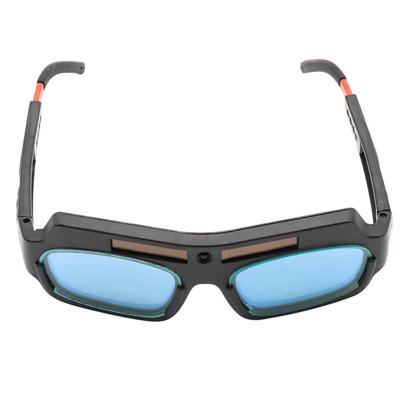 1pc Solar Powered Auto Darkening Welding Mask Helmet Goggles Welder Glasses Arc Anti-shock Lens For Eye Protection