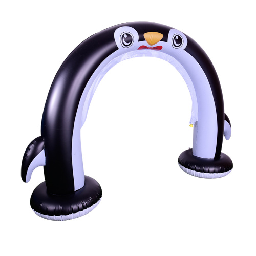 Outdoor PVC Inflatable Arch Sprinkler Penguin For Kids for Sale, Offer Outdoor PVC Inflatable Arch Sprinkler Penguin For Kids