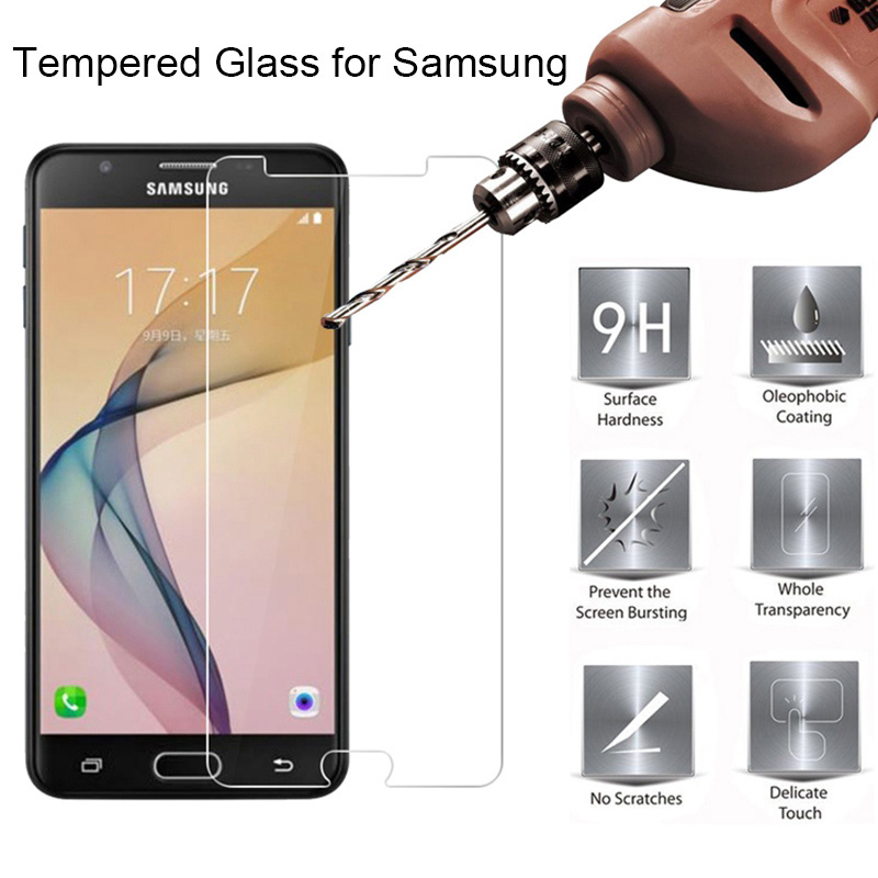 Tempered Glass For Samsung Galaxy J3 J5 J7 J1 2016 9H Screen Protector For Samsung A3 A5 A7 2017 Hard Protective Front Film