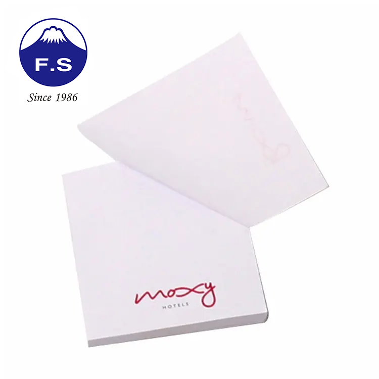 Trade Assurance Writable Woodfree Paper Custom Notepad
