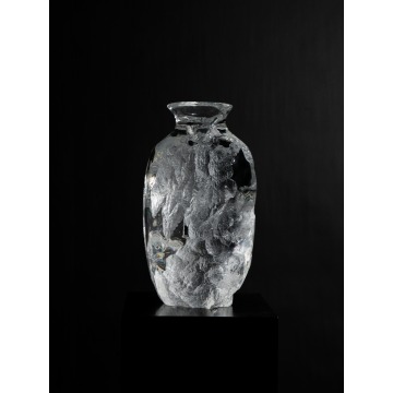 Peace Crystal Vase Transparent Living room Hotel Decoration