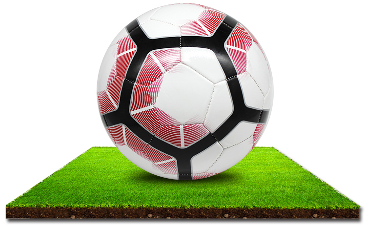 machine stitched soccer ball