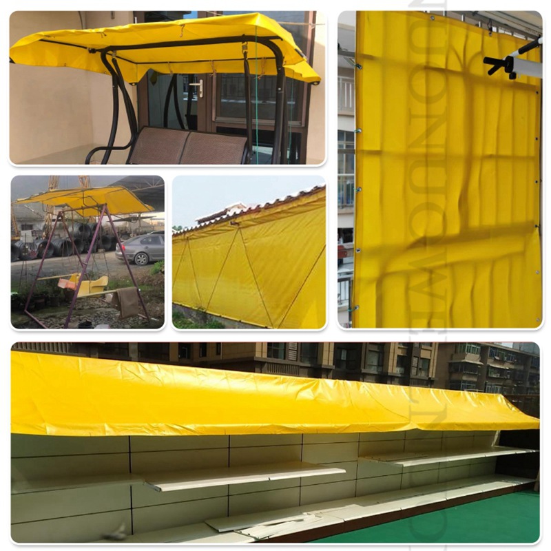 0.45mm Thick PVC Tarpaulin Rainproof Cloth Greenhouse Plant Shed Waterproof Cover Sail Garden Swing Canopy Awning Tarp