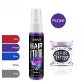 30ml Hair Color Spray 5 Colors Temporary Hair Color Dyer Washable Unisex Instant Color Dye Hair Styling Coloring Products