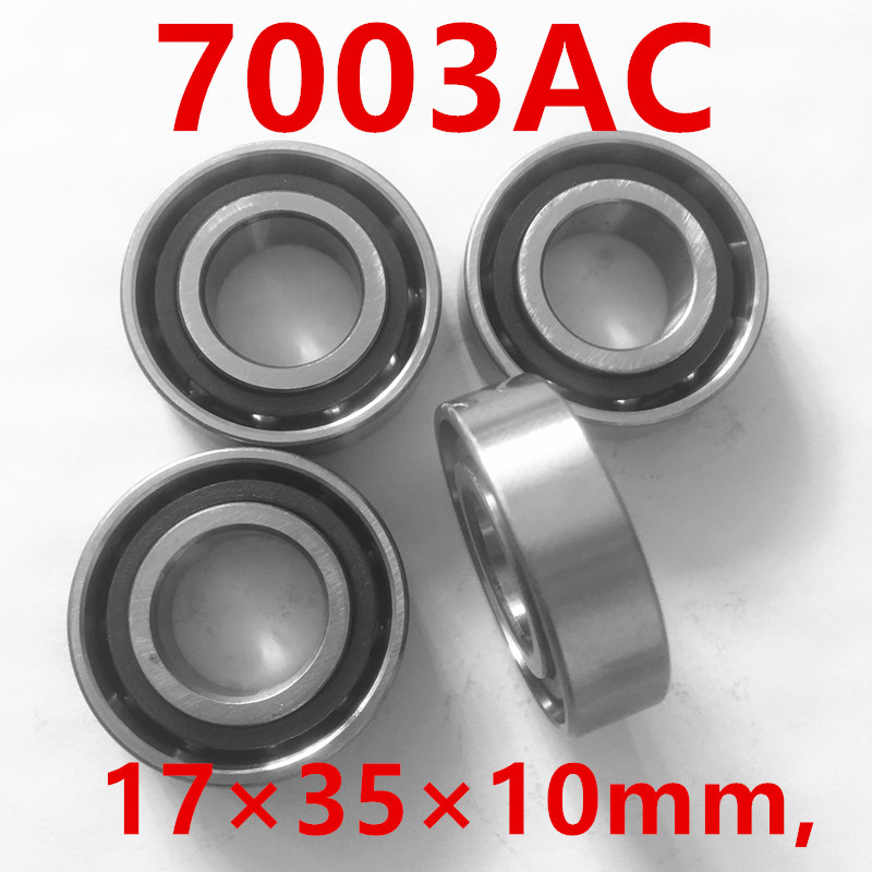 2021 Thrust Bearing 17mm Diameter Angular Contact Ball Bearings 7003 Ac 17mmx35mmx10mm,contact Angle 25,abec-1 Machine Tool