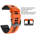 26 22MM Silicone Quick Release Watchband Strap for Garmin Fenix 6X 6 6S Pro smartwatch Easyfit Wrist Band Strap Fenix 5X 5 5S