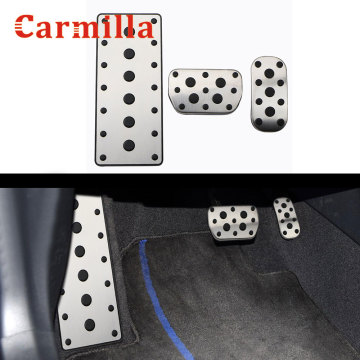 Car Pedals for Toyota CHR C-HR 2016 - 2020 AT Auto Pedal Cover Gas Accelerator Brake Footrest Plate Pads