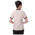 Summer short sleeves hotel cleaner uniform hotel uniform for waitress hotel staff uniform for cleaners hotel service uniform