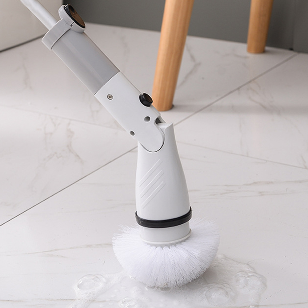 Multi-function Charging Rotate Turbo Scrub Cleaner Electric Cleaning Brush Electric Spin Scrubber Bathroom Cleaner