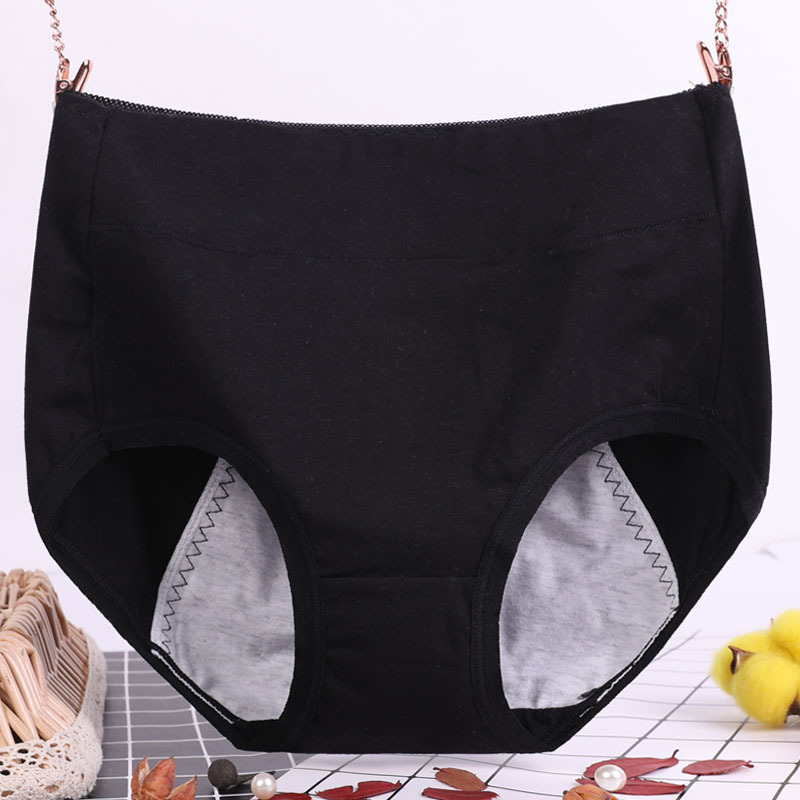 Large Size High Waist Period Panties For Women Briefs Cotton Menstrual Panties Leak Proof Plus Size Underwear Female XXXL 6XL