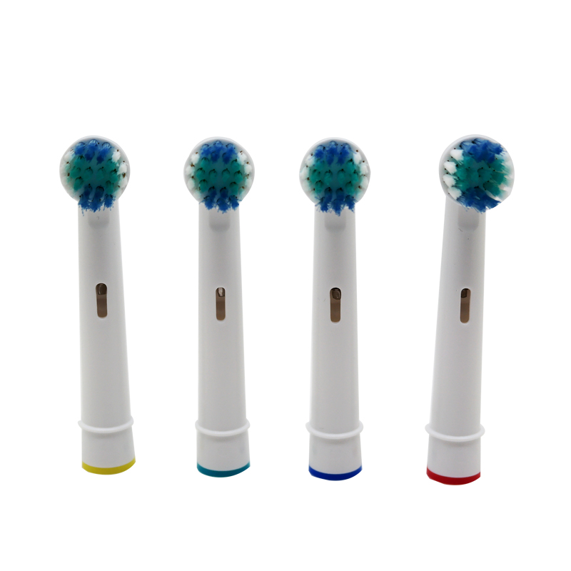 Vbatty 4pcs Replacement Toothbrush Heads for Oral B Soft Bristles (4pcs/1packs)