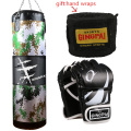 High Quality MMA Sandbags Boxing MMA Series / Boxing sand bags / (Empty Boxing Bag)100cm /Boxing Gloves Punching Bags Hand Wraps