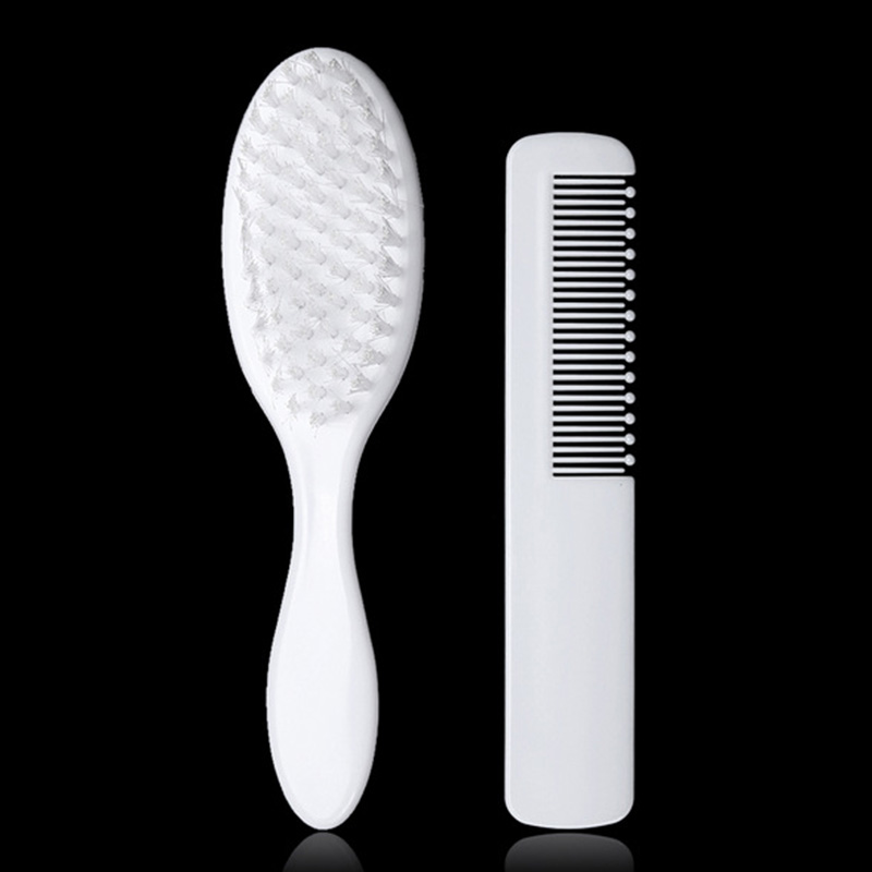 Soft Infant Comb and Hairbrush Set Baby Comb & Brush Set for Boys Girls Newborn Baby Kids Hair Care Accessories 2020 Hot Sale