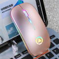 Backlight Laptop Mouse USB Rechargeable Wireless Silent Colorful LED Mice Optical Ergonomic Gaming Mouse Computer