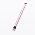 Double-end Eyeshadow Makeup Brush Aluminum handle Eye Shadow Powder Eyes Contour Beauty Make Up Brush maquiagem