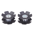 2PCS Bicycle Front Fork Mount Core Fastening Bolts Star Nuts for For Unthreaded Fork External Dia 28.6mm