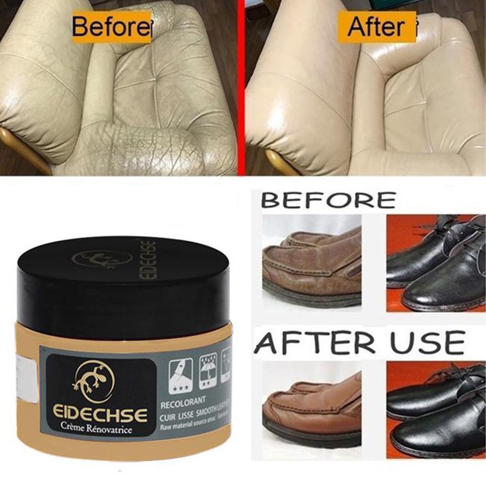 50ML Car Care Liquid Leather Repair Kit Auto Complementary Color Paste Car Seat Sofa Scratch Cracks Paint Care 10 ColorsDropship