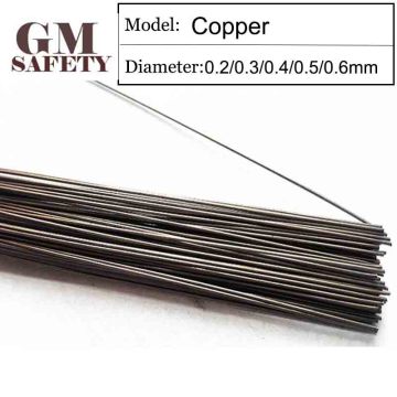 GM Laser Welding Wire Weld Material Copper of 0.2/0.3/0.4/0.5/0.6mm Repairmold Copper die Welding 200pcs 1 Tube L08010