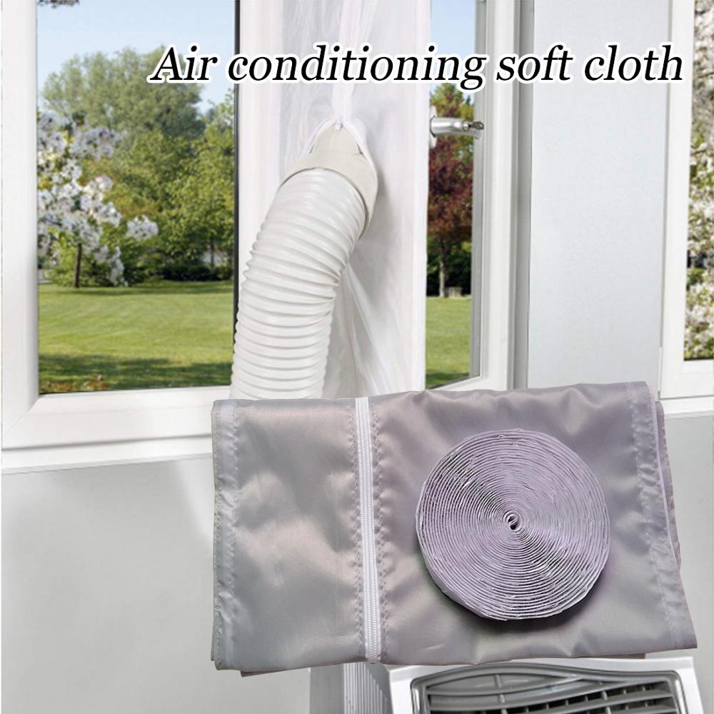 Air Conditioners Window Sealing For Mobile Air Conditioners Dryers And Exhaust Soft Cloth Baffle Airlock Sealing 400cm 2019