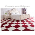 Home Office Use Interlocking Carpet Tiles Puzzle Mat Carpet For Living Room Bedroom Playmat 30.5*30.5cm 1pc Area Rug