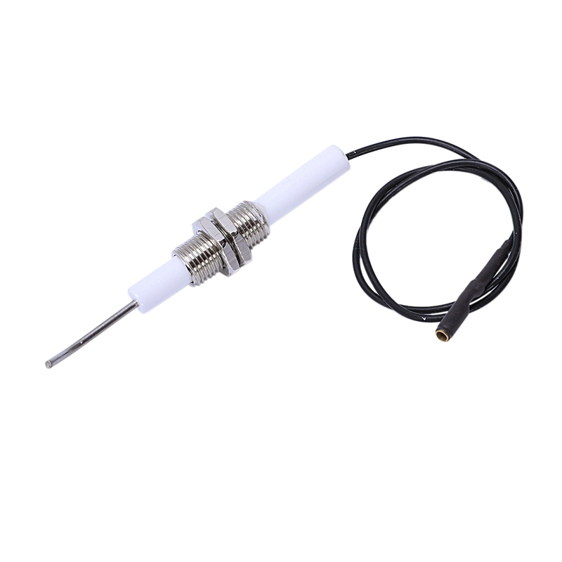 Ignition Part Plug Ceramic Electrode Igniter With Wire 30cm In Round 2.3mm Terminal 5Pcs/Lot